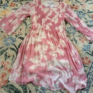 Emma & Michele Pink and White Floral Dress